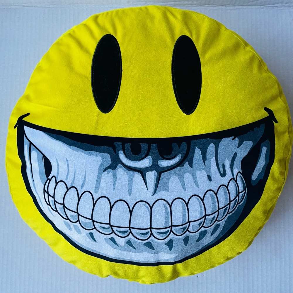 Ron English Popaganda Grin Pillow